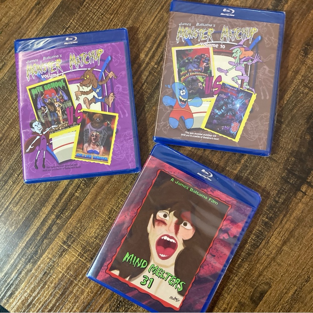 James Balsamo cult horror blu-rays